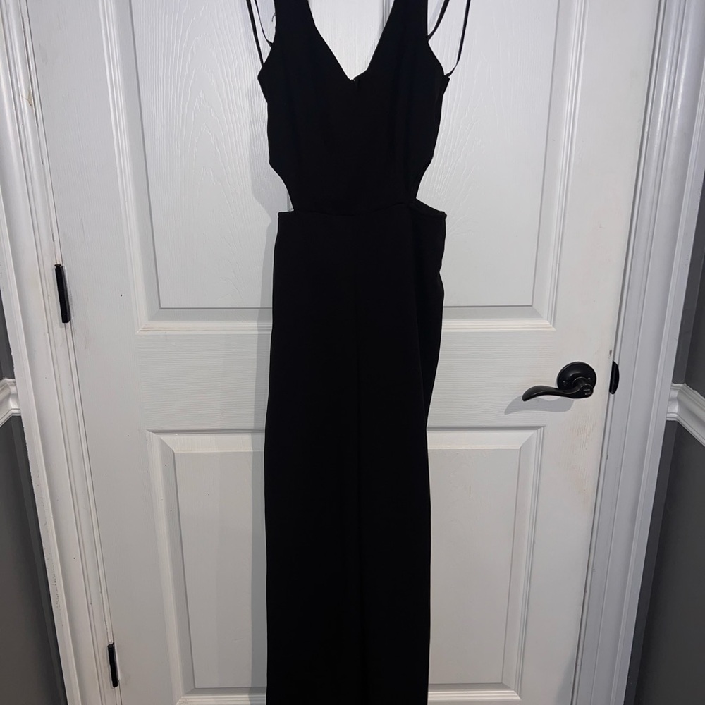 Chic Black Sleeveless Jumpsuit
